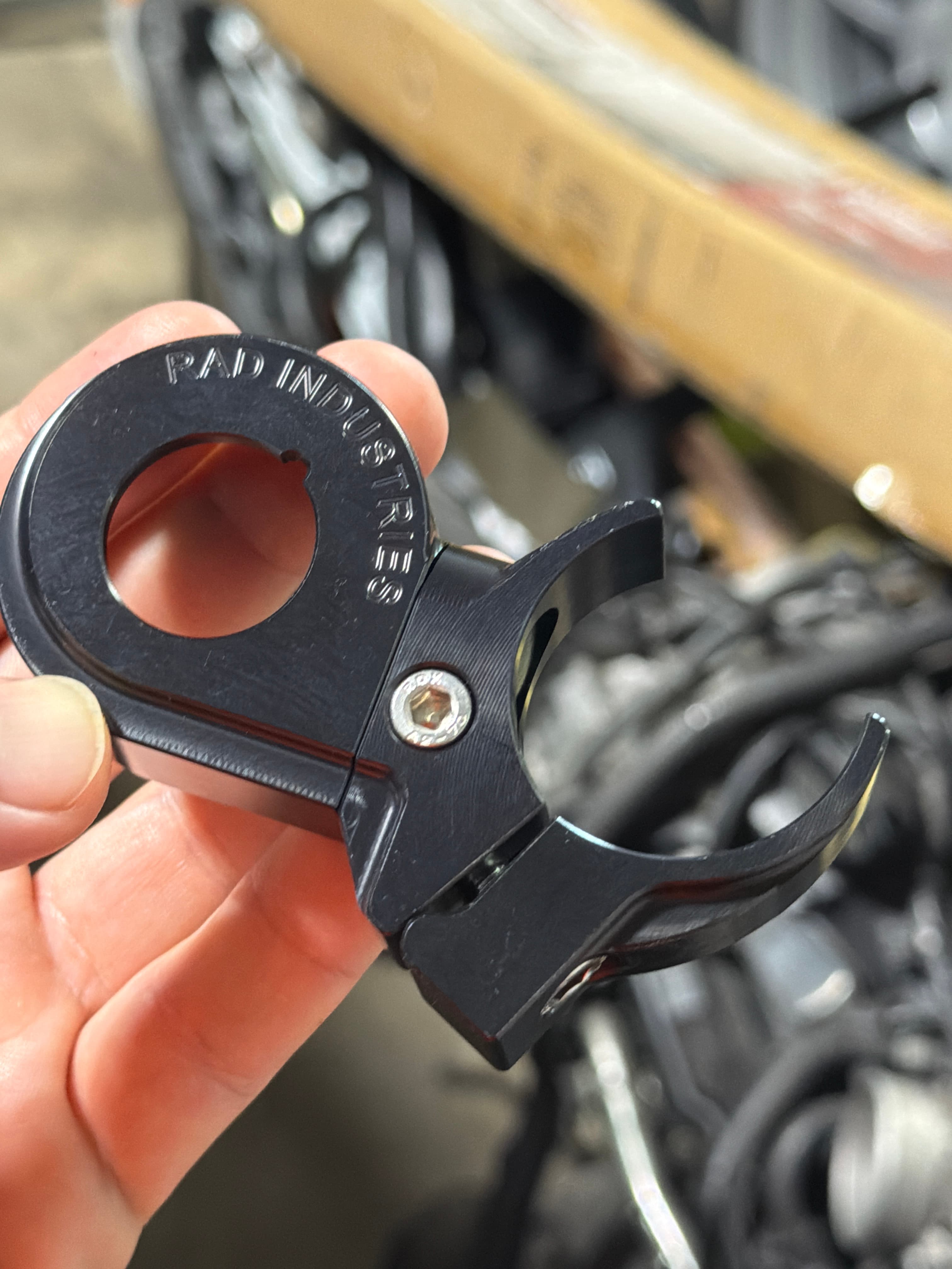 Rad Industries billet tow hook / tow strap clamp — universal drift hook — photo 1 of 1